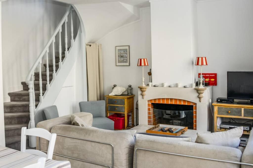La Maison Bleue Cabourg Exteriör bild